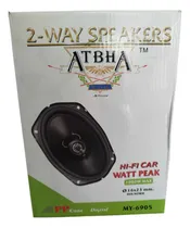 Comprar 2 Parlantes Para Auto Obalados 16x23mm 1000w