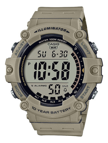 Reloj Casio Ae1500wh-5akc Para Hombre Digital Lcd