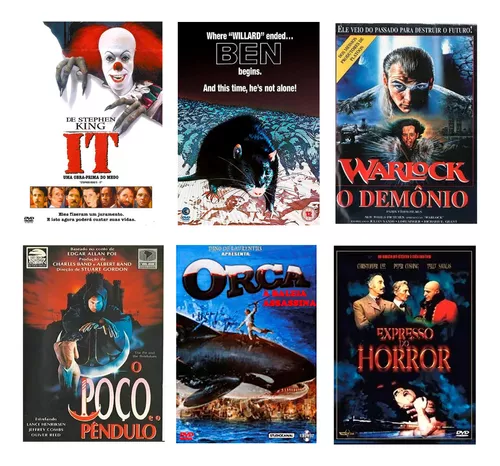 Coleção com todos os filmes da - Fãs de Filmes de Terror