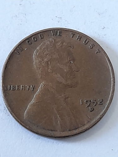 Moneda Estados Unidos 1 Cents 1952d Wheat Lincoln(x906 