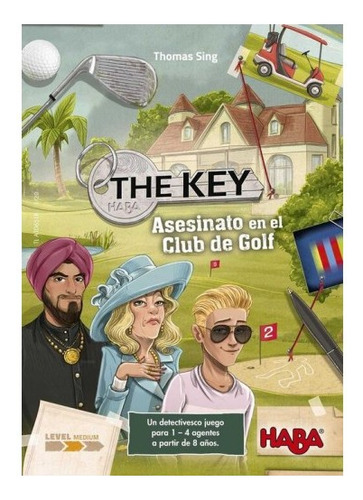 The Key: Asesinato En El Club De Golf - Juego De Mesa En Esp