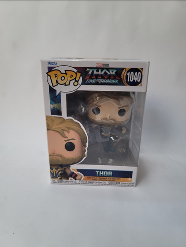 Funko Pop Thor #1040 Marvel Thor Love And Thunder (Usado)