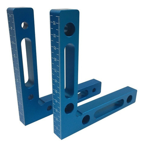 Precision Fixed Square Positioning Ruler 2pcs 90 Gr