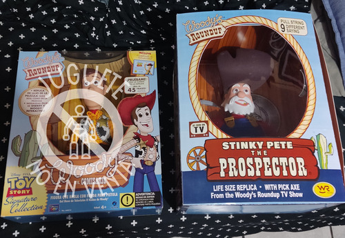 Toy Story Oloroso Pit Stinky Pete Custom Tamaño Real (Usado)