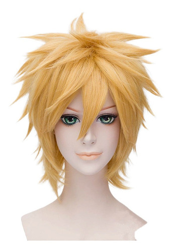 Peluca Naruto Uzumaki Shippuden Cosplay Anime