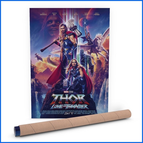 Poster Marvel Thor Thunder & Love Thor Jane Foster - 56x86cm