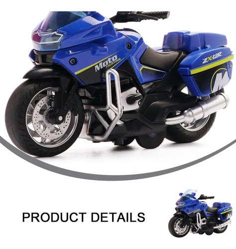 Mini Motor De Juguete Con Tracción Retráctil Para Motociclet
