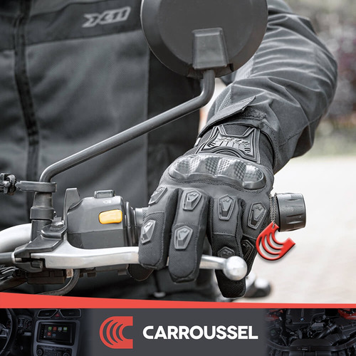 Imagem 7 de 8 de Luva X11 Masculina Blackout Touch Verão Motociclista Moto