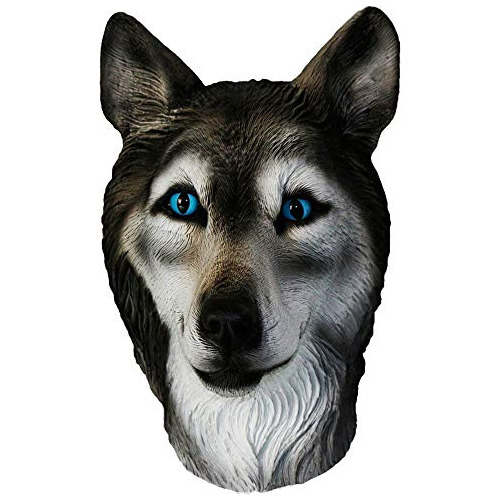 Latex Full Head Animal Wolf Mask Halloween Costume Fancy Dre