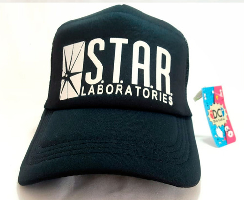 Gorra Trucker Star Laboratories - The Flash Barry  Dos Caras