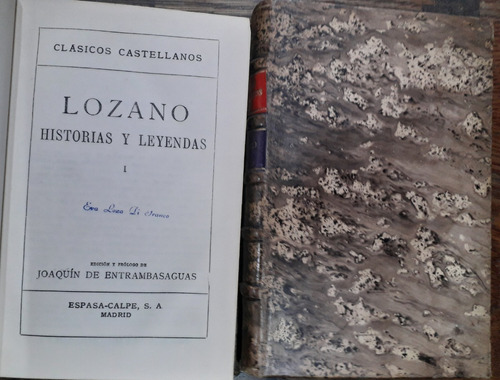 2256. Cristobal Lozano  Historias Y Leyendas- (2 Tomos)