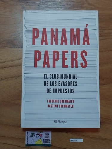 Bastian Obermayer - Panamá Papers Libros Fisicos