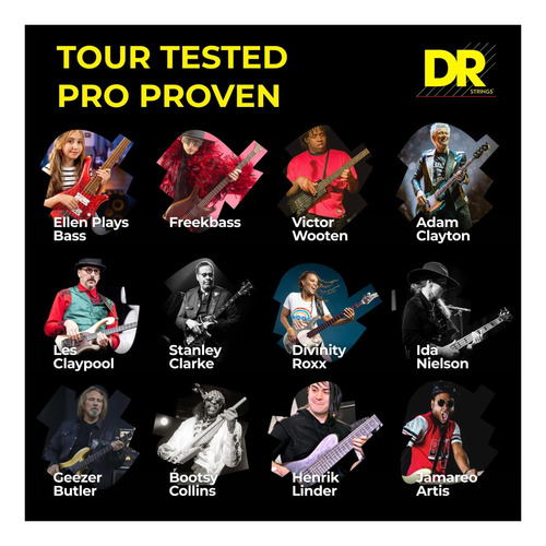 Cuerdas Guitarra Acústica Hi-def Neon Dr Strings Ngb-45