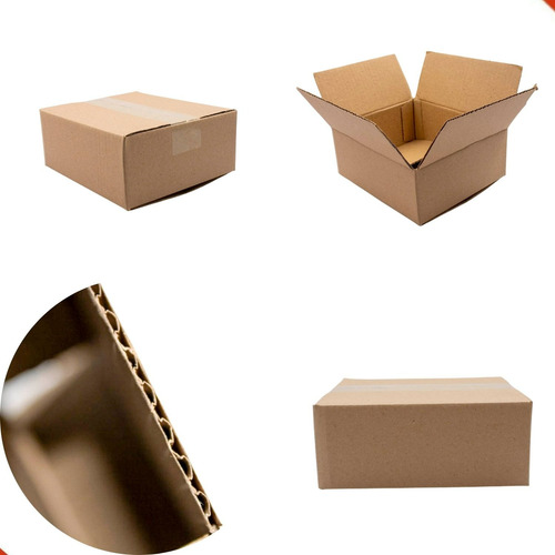 Kit Com 10 Caixa De Papelão Maleta 19x16x07 - Mercado Envios