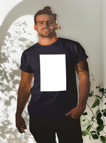 Pack 10 Poleras Negra Poliester Tacto Algodon Para Sublimar