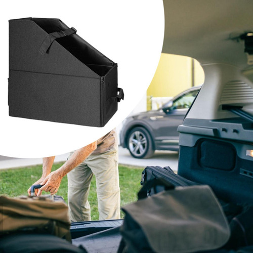 Caja De Almacenamiento Plegable Para 1 Correa Negro