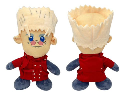 Superdeformed Trigun La Estampida Muñeca Peluche Jarrón 15cm