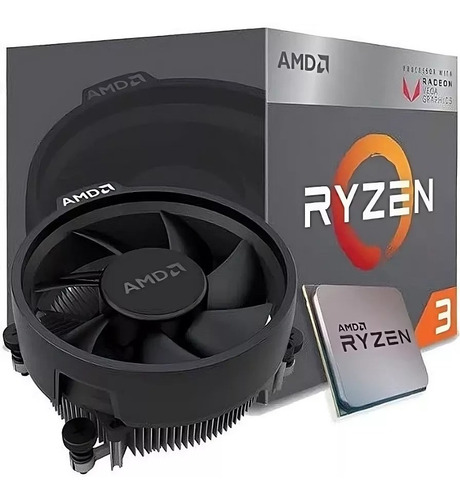 Procesador Gamer Amd Ryzen 3 3200g 4ghz Con Gráfica Integrad