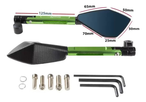 Retrovisor Esportivo Nxr 150 Bros Es 2002 - 2011 2012 2013