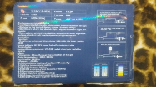 Kit Hid Xenon Light H4-3 8000k