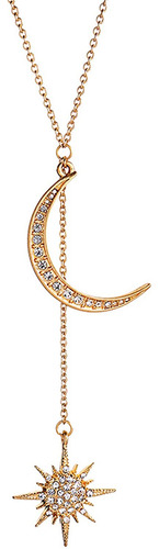 Qepol - Collares De Luna Y Estrella De Cristal Bohemio, Dise