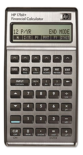 Calculadora Financiera 17biiplus, Pantalla Lcd De 22 