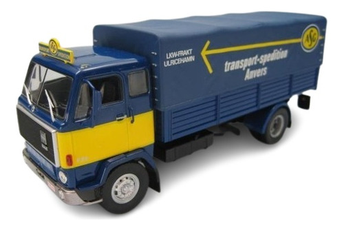 Volvo F89 Ph2 Lkw Transport - Anvers - T De Agostini  1/43 