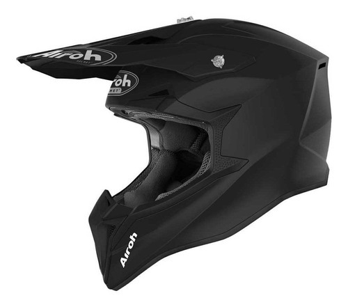 Capacete Airoh Wraap Color Black Matte Cor Preto Tamanho do capacete TAM 56