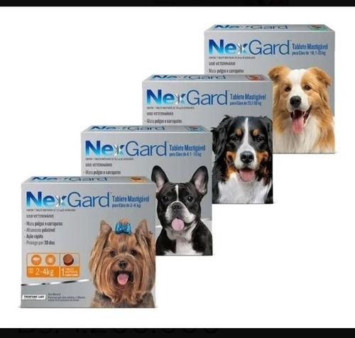 Nexgard. Contra Pulgas Y Garrapatas