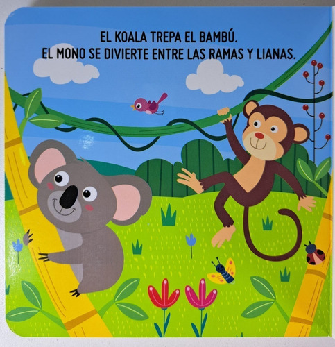Animales De La Selva - Mi Primer Libro De Rompecabezas