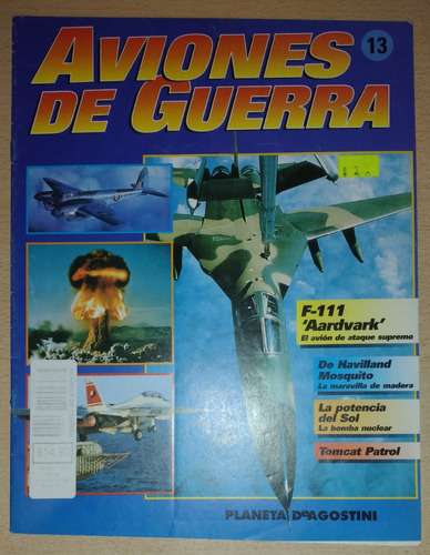 Revista Aviones De Guerra N°13 Año 1995