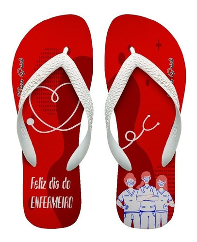 Sandálias Enfermagem Havaianas Personalizados [2]