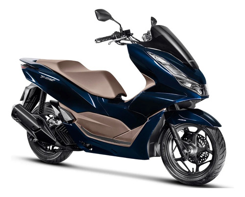 Moto Honda Pcx 160 Dlx Azul 0km 2025 2025 Com Garantia