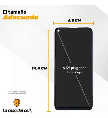 Pm Compatible Pantalla Display For Huawei Y7p Original