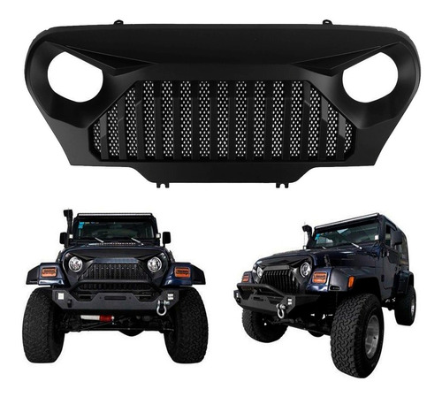 Parrilla Jeep Wrangler Enojado Tj 1997-06 Gladiador Rubicon 