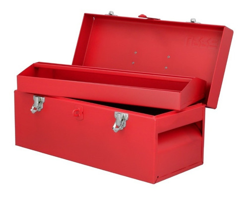 Caja Portaherramientas Metalica Aluminio Rojo Urrea