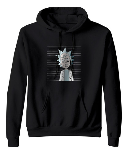 Sudadera Rick Sanchez Rick Y Morty Serie Caricatura Preso