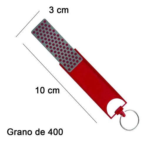 Imagen 2 de 4 de Afilador Portatil Bison De Piedra De Diamante