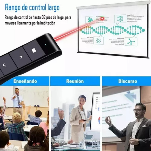 Presentador Powerpoint Puntero Láser Inalámbrico
