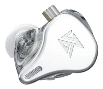 Imagen 3 de 8 de Kz Dq6 Audifonos Sin Micro + Estuche Full Silver Plateado