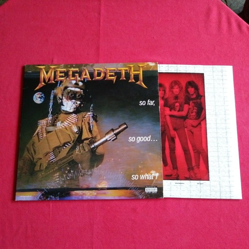 Megadeth So Far So Good So What ! Lp Ed Usa