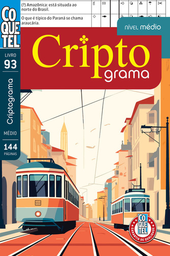 Livro Coquetel Criptograma 93, De Editora Coquetel., Vol. 1. Editorial Coquetel, Capa Mole, Edição 93 Em Português, 2024