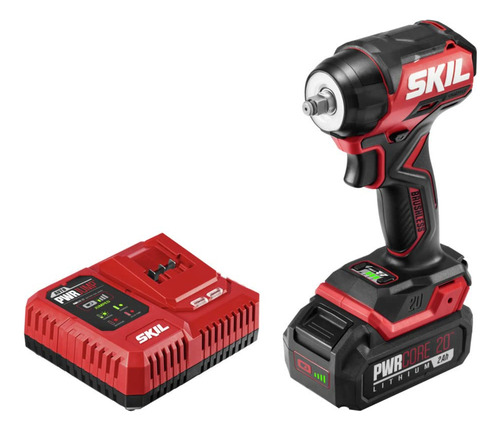 Skil Pwr Core 20 Sin Escobillas 20v 3/8 Pulgadas. Kit De Lla