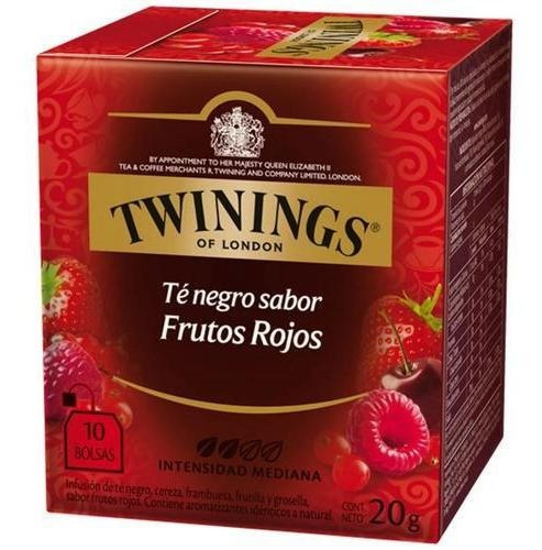 Imagen 1 de 5 de Té Twinings Frutos Rojos