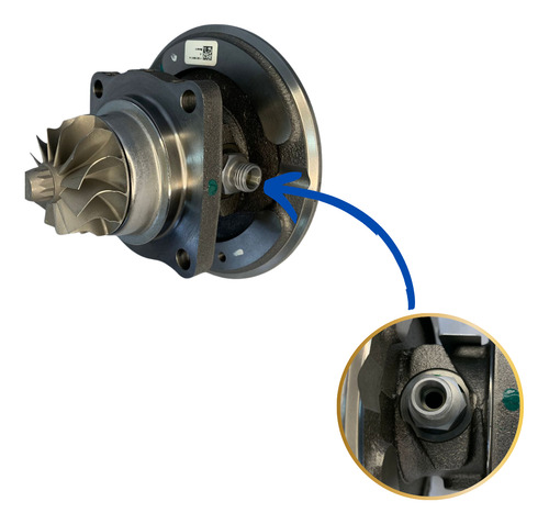 Rotor Do Turbo Compressor Constellation Vw 17-280, 24-280