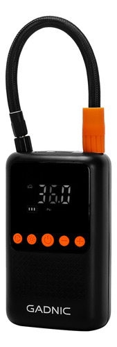 Inflador Inálambrico Gadnic 12v 4000mah Multifunción Apagado Automático