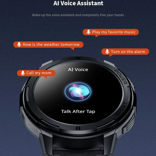 Reloj Inteligente Para Exteriores Lemfo C25 Bluetooth Ai Voi