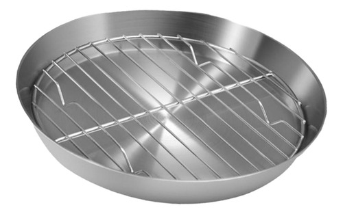 Bandeja Para Hornear De Acero Inoxidable Con 20 Centímetros