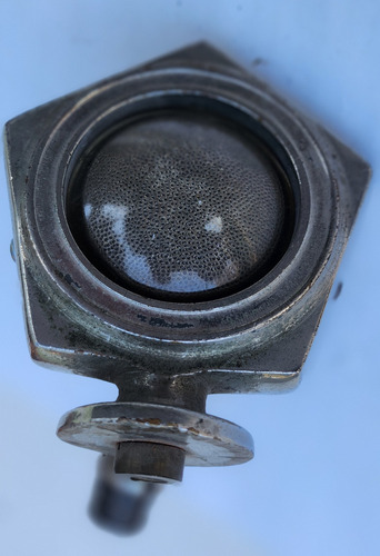 Pequeño Farol Lateral De Automovil Antiguo. Raro Diseño