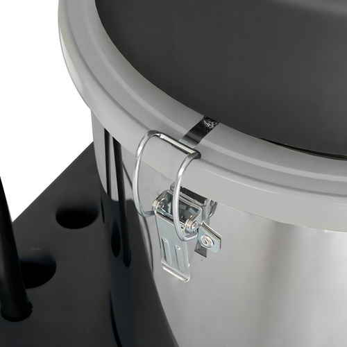 Extractor y aspirador profesional Lavor Solaris de acero inoxidable de 78 litros, 2 motores, 2400 W